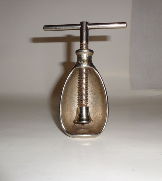 Vintage HMQ Quackenbush NUTCRACKER Screw Vise Nut by AnaWho