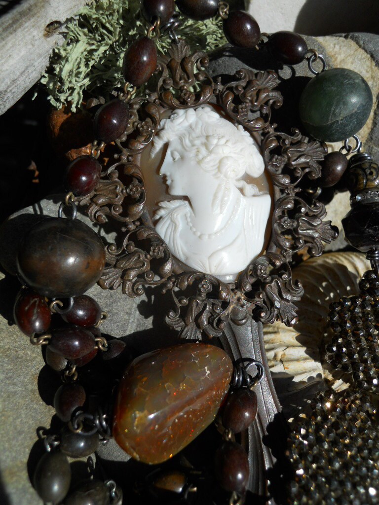 RESERVED/SOLD Listing...Reflection Antique by HappyMoonDesigns