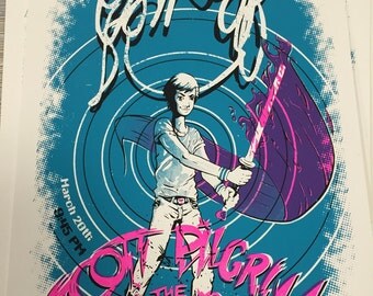 Scott Pilgrim Vs The World Movie Handscreened Print!