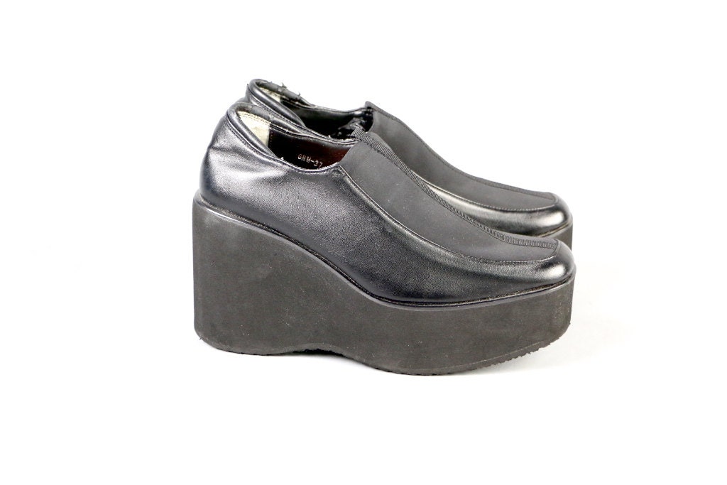 black platforms goth