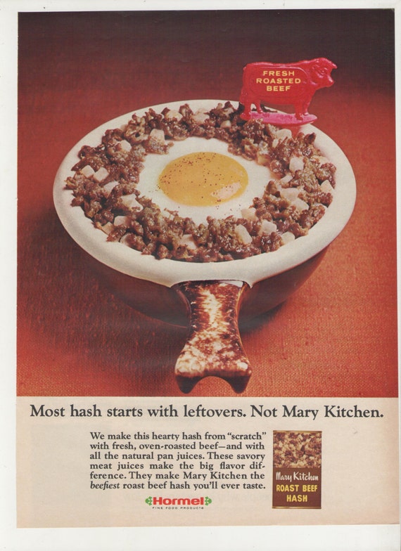 1967 Advertisement Mary Kitchen Roast Beef Hash 60s Can Canned   Il 570xN.684517908 Fc5t 