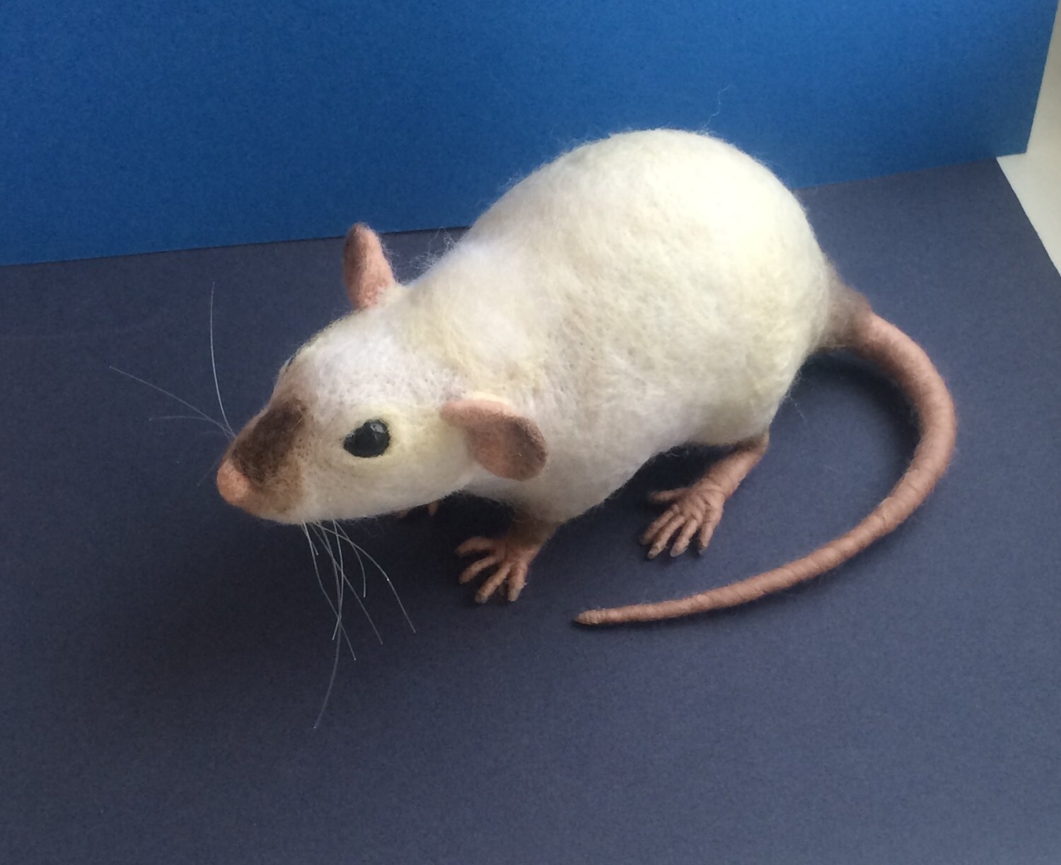 Rat MADE to ORDER Needle felted fancy rat Soft sculpture Wool