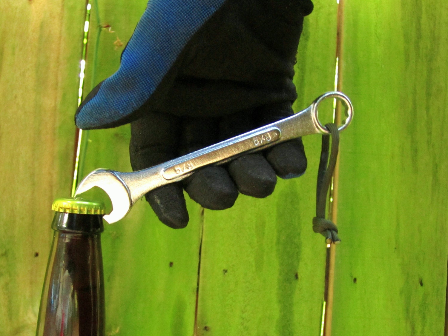 The Bottle Wrench Bottle Opener Original OD Green