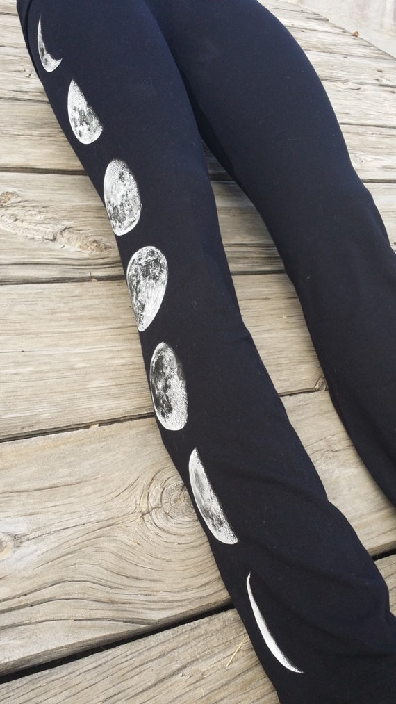 white moon track pants