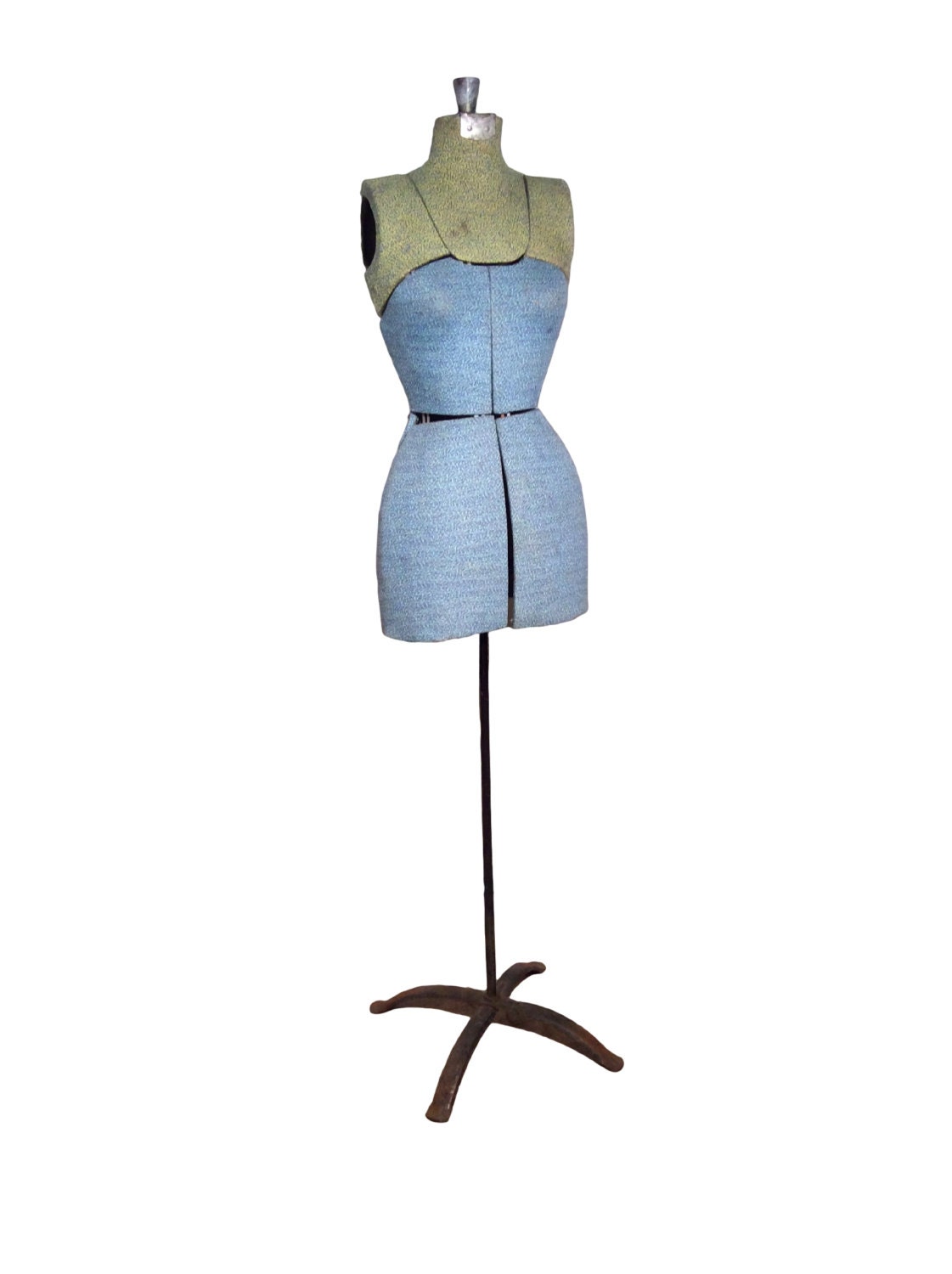 Vintage Adjustable Dress Form Mannequin on Stand by Hendeys