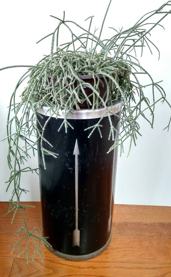 Vintage Commercial Ashtray. Plant Stand. Arrows.