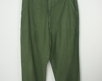 vintage green army pants