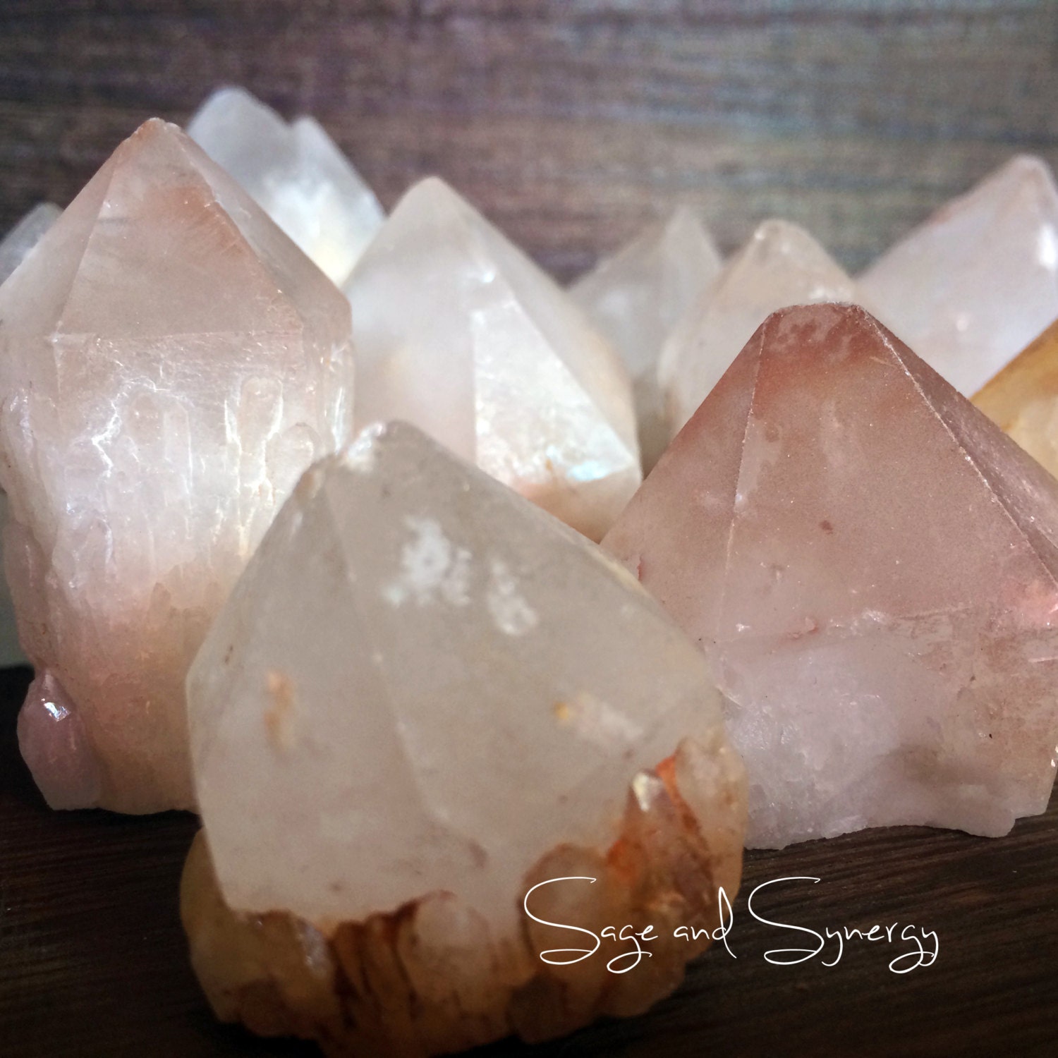 Raw Candle Quartz Healing Stones Crystal Points Crystal