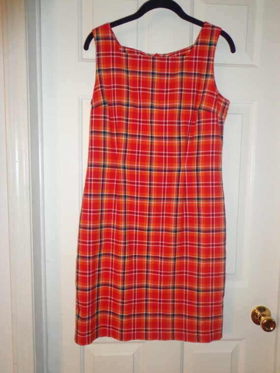 Vintage Women's Checks and Plaids Sheath by SweetPeaVintageTwo