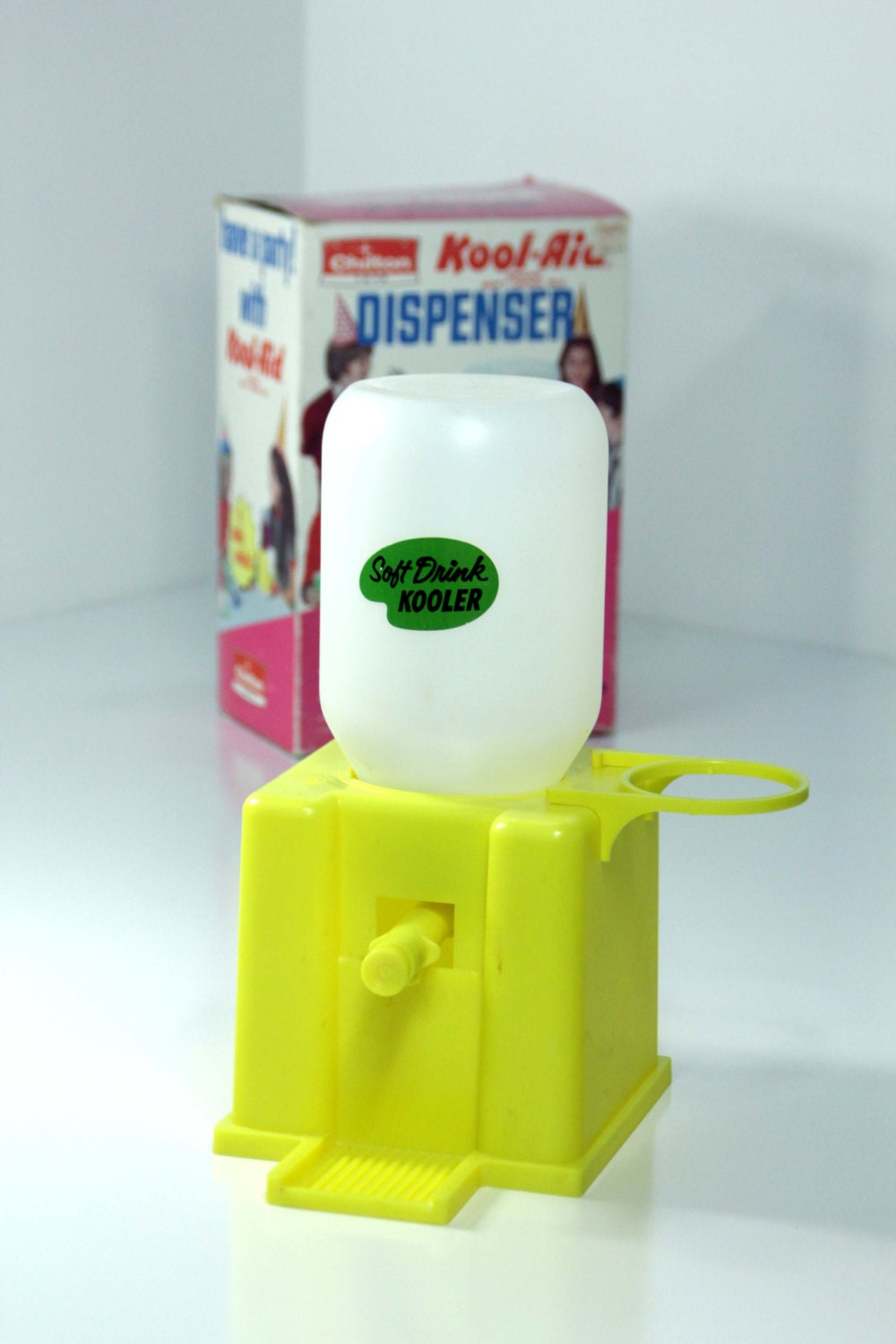 Vintage 1970s Chilton Toys Kool Aid Brand Soft Drink Dispenser