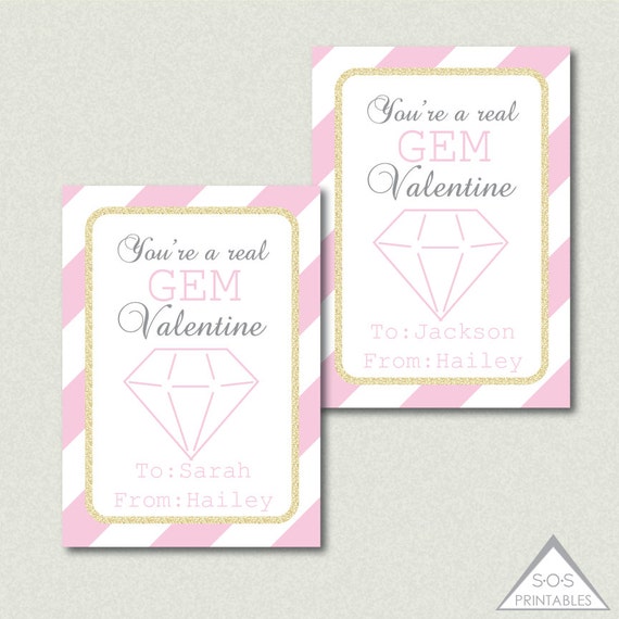 you-re-a-gem-valentine-diamond-valentine-children-s-valentine-valentines-for-kids-girl