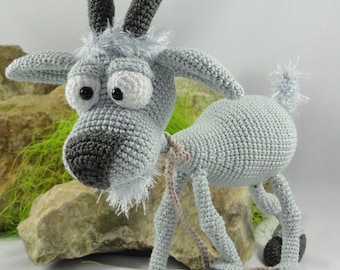 Amigurumi Crochet Pattern - Gus the Goat