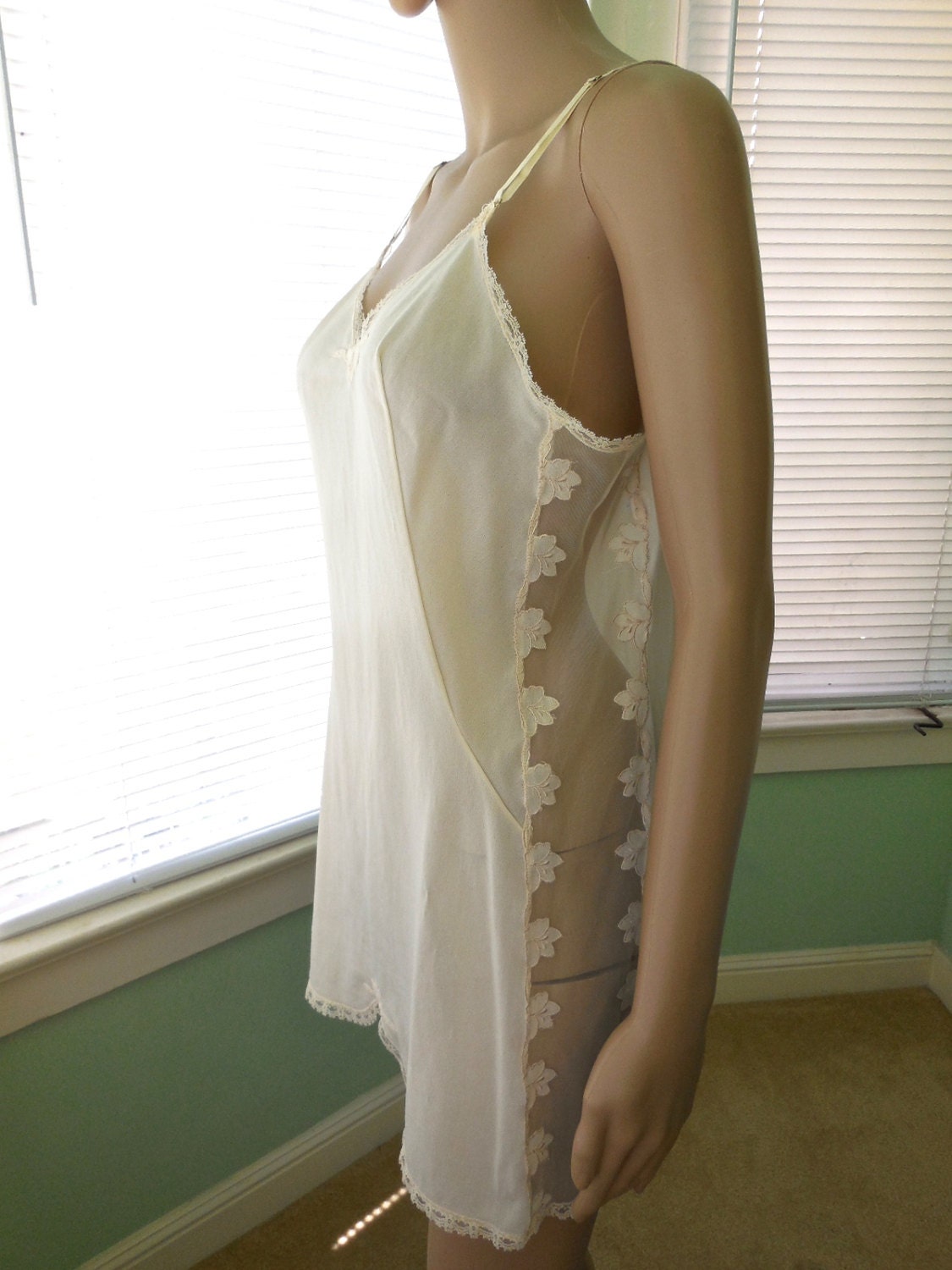 sheer cotton slip