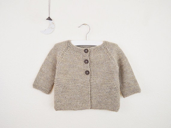 READY TO SHIP / 6-12 M / Thea Cardigan // Hand by localparitygoods