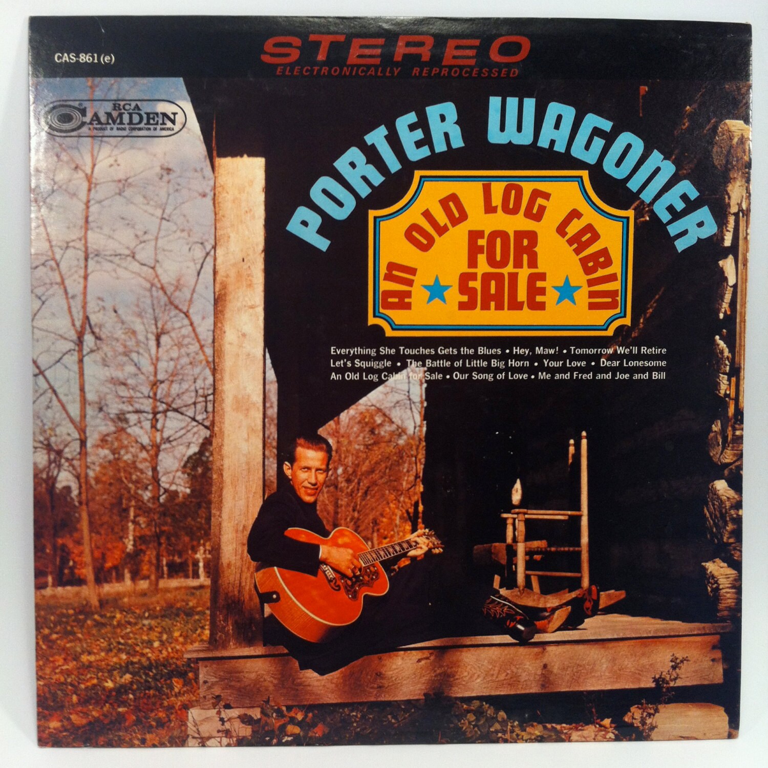 Porter Wagoner An Old Log Cabin For Sale by vintagebaronrecords