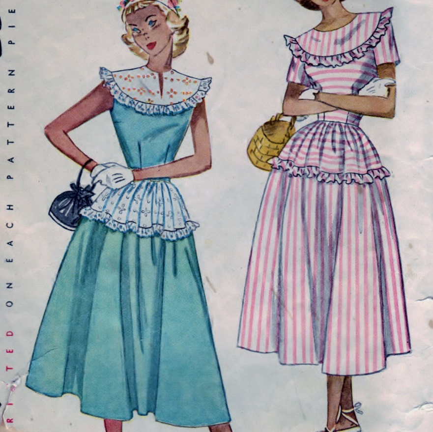 one piece gown pattern