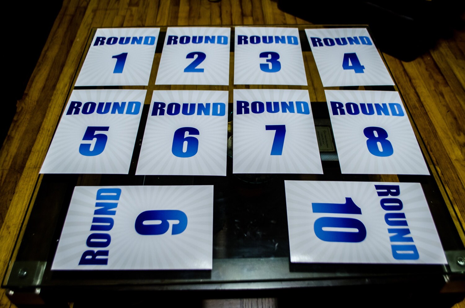 Boxing Table Numbers 110 Print 8x12 by CreativeMothersDream