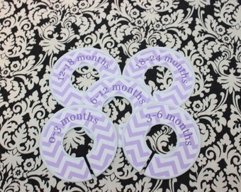 Custom Baby Closet Dividers/ Custom Closet Dividers/ Closet Dividers/ Baby Shower Gift