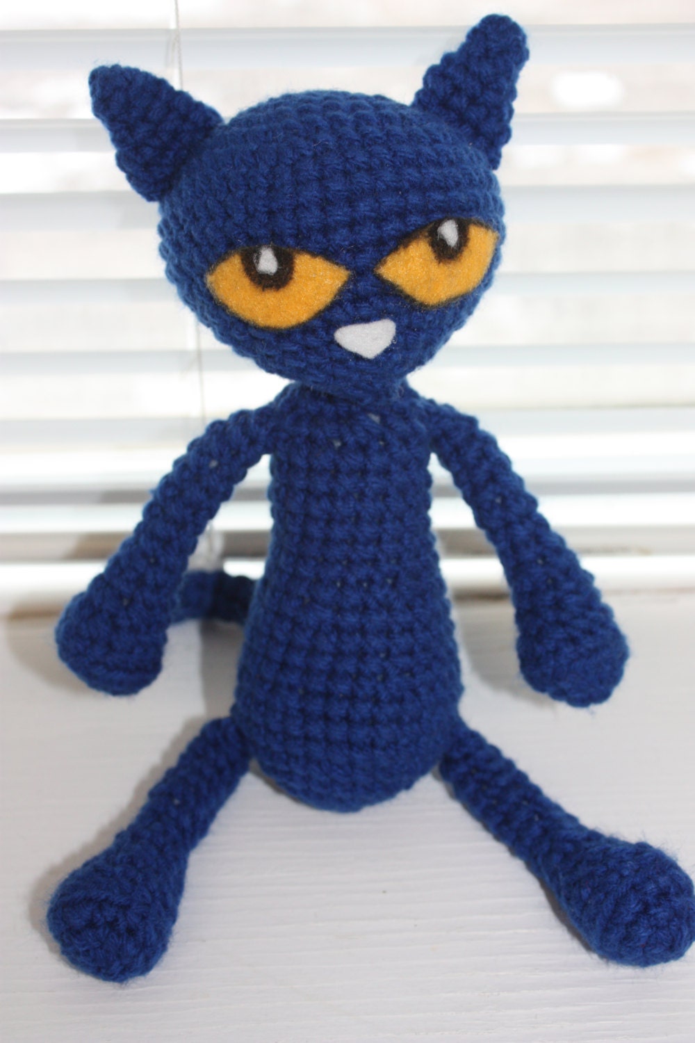 CROCHET PATTERN Pete the Cat and by CrochetinginCanada on Etsy