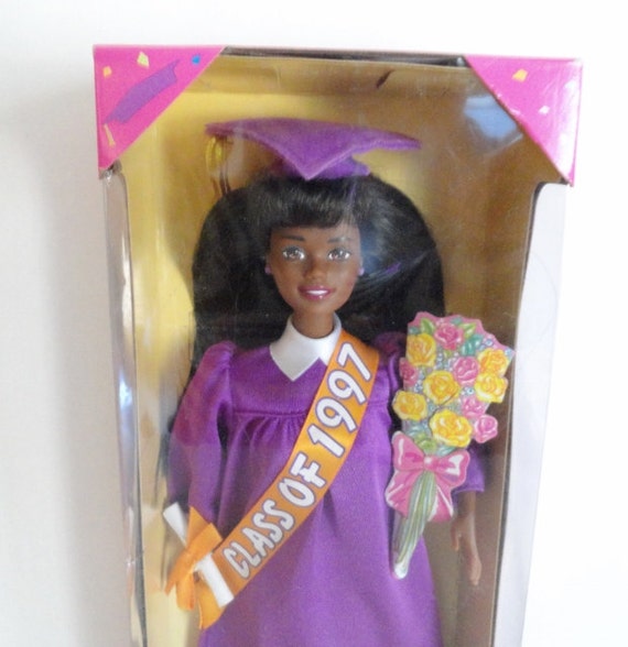 black graduation barbie