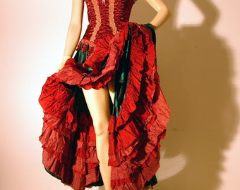 Can can dress, Carnival dress, USATO di repertorio