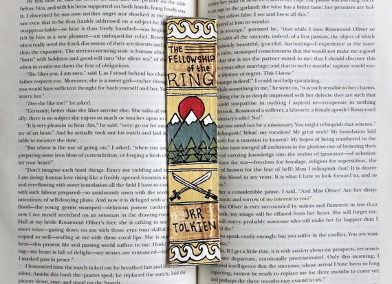 Lord of the Rings Bookmark // The Fellowship of by SweetSequels