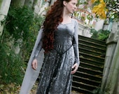 Silver Elven Style - Ravenswing Dress