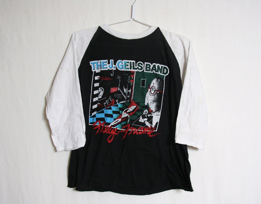 j geils band tee shirts