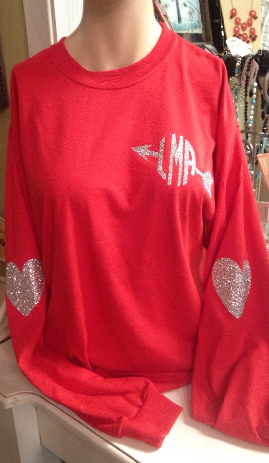 red monogram shirt