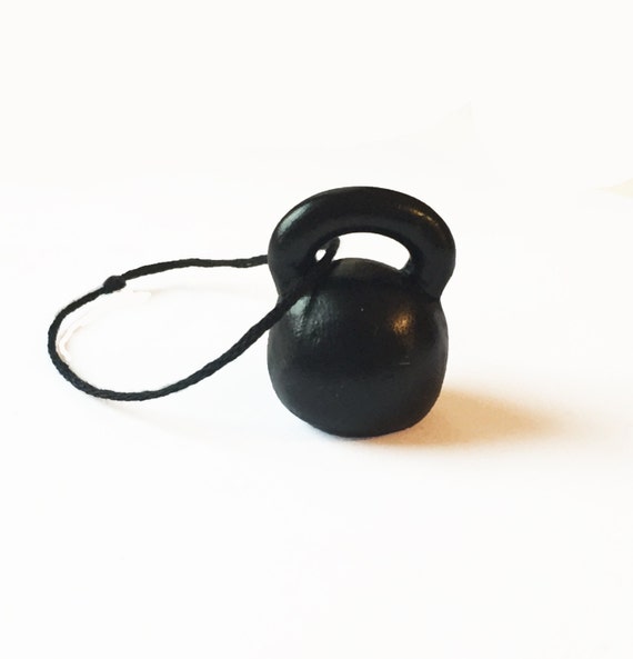 Kettlebell Ornament Christmas Ornament Polymer Clay