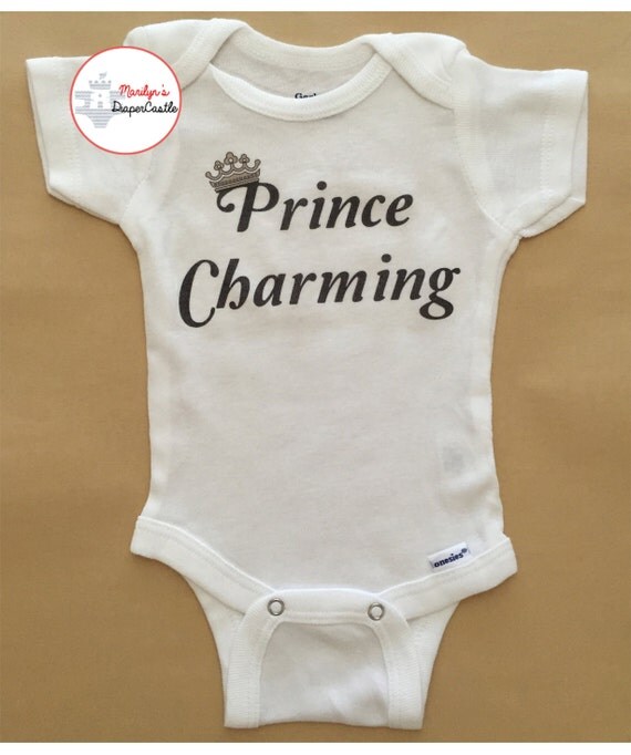 Items similar to Prince Charming, Prince With Crown Baby Gift, Handmade ...