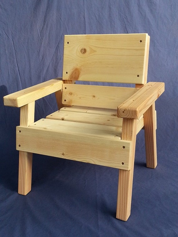 DIY Project Kids Solid Wood Chair Toddler by ...