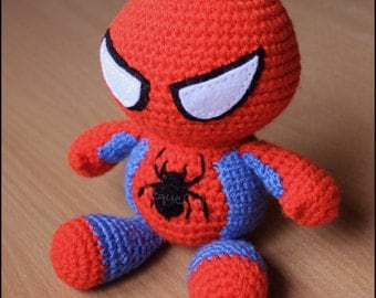 Handmade spiderman amigurumi Etsy