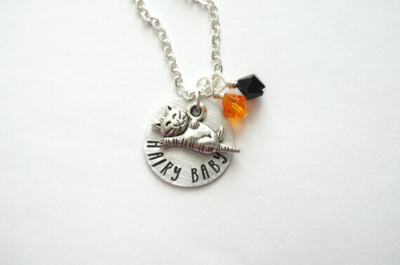 Items similar to Big Hero 6 Inspired Necklace. Hairy Baby. on Etsy