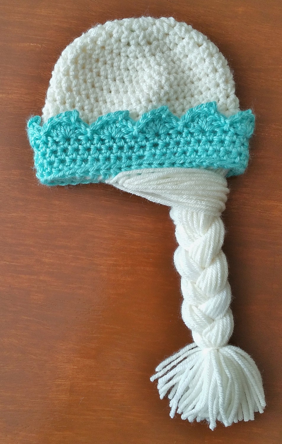 Frozen Inspired Elsa Hat Queen Elsa Crochet by ALittleLadyandMe