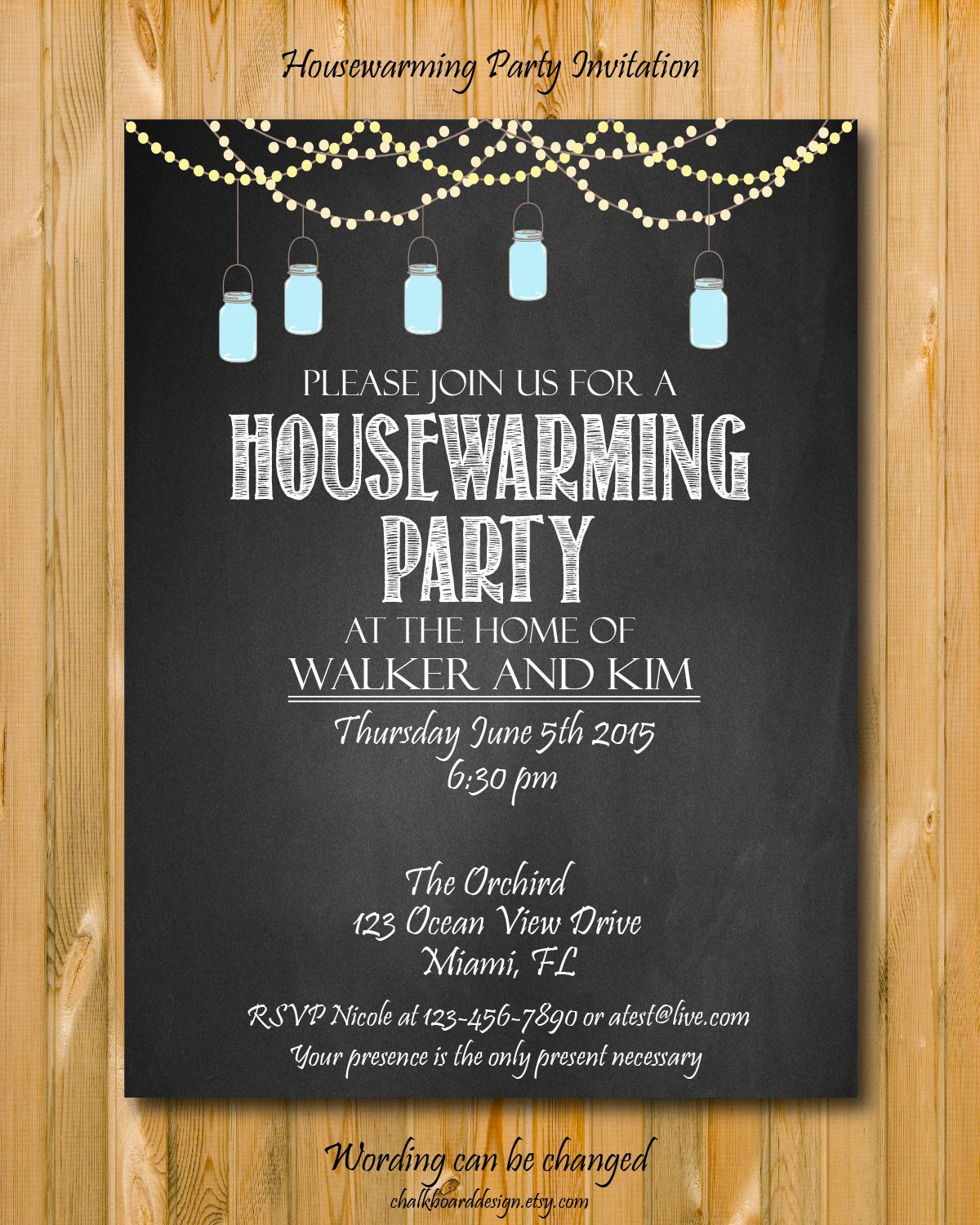 Housewarming-Party-Einladung DIY Einladung Housewarming