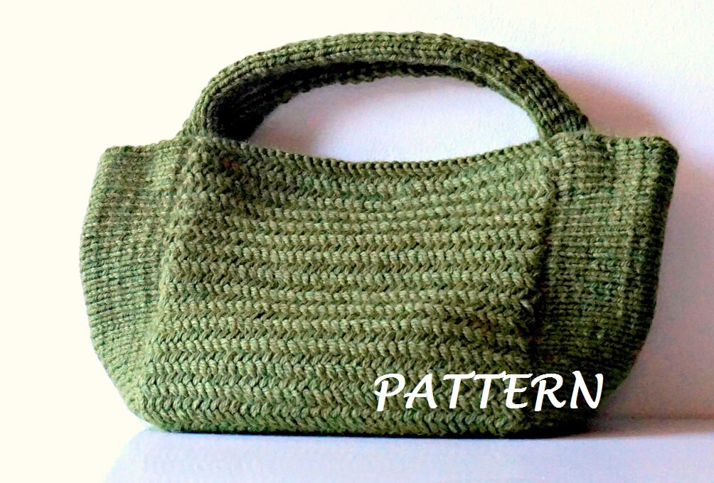 Knitting Pattern Knitting Bag Pattern Bag Making by isWoolish