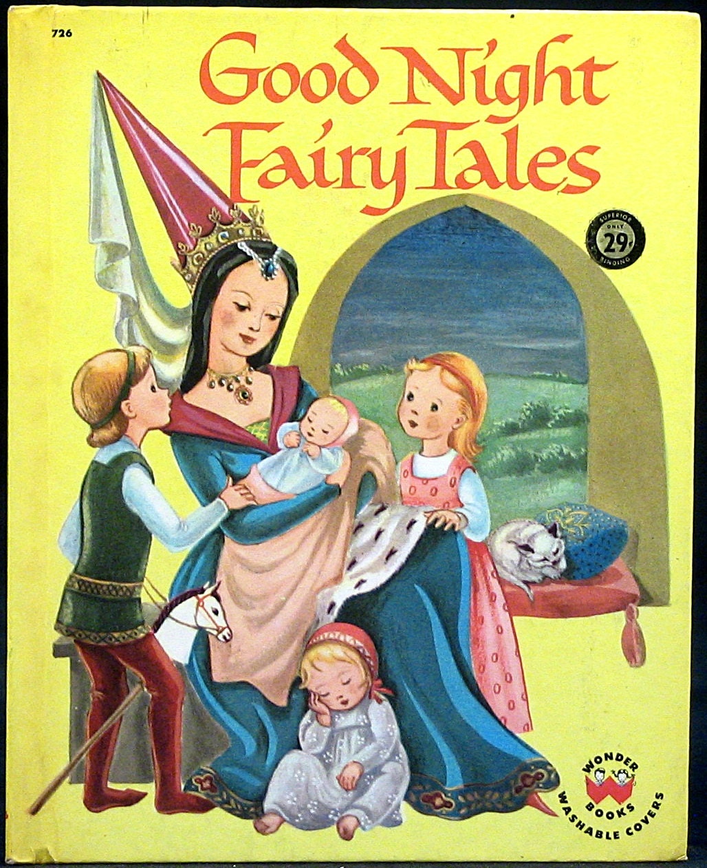 Good Night Fairy Tales Vintage Wonder Book Oscar Weigle