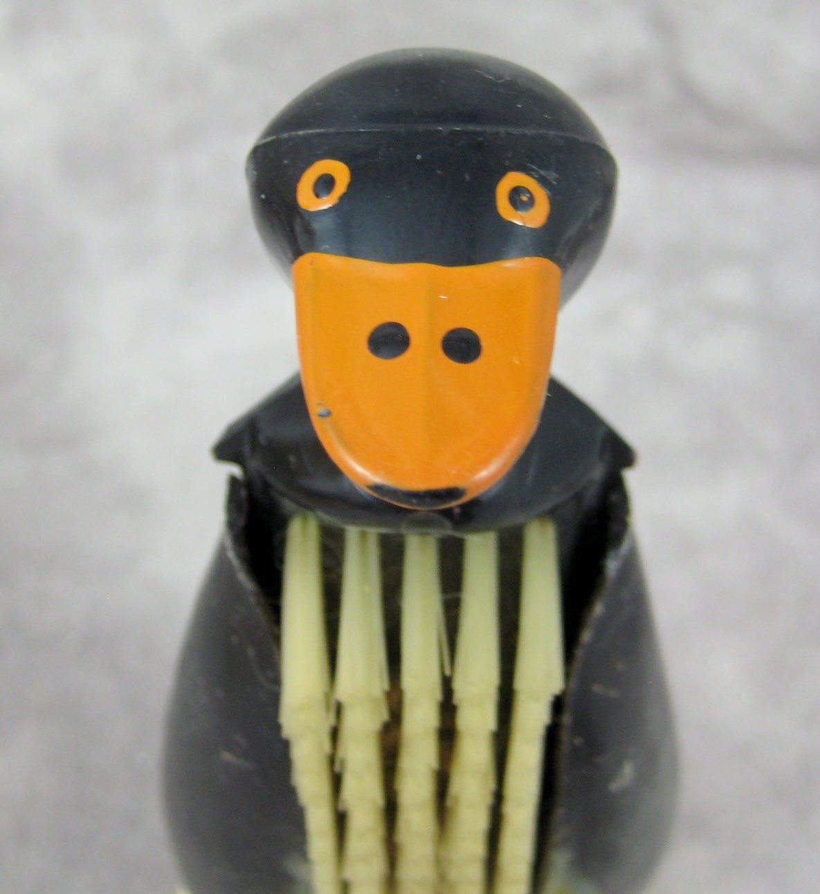 1960s Novelty Penguin Brush shoe brush clothing brush nail