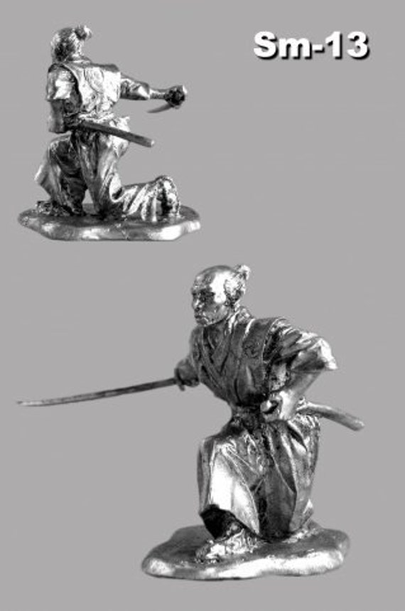 unpainted 54mm metal toy soldiers