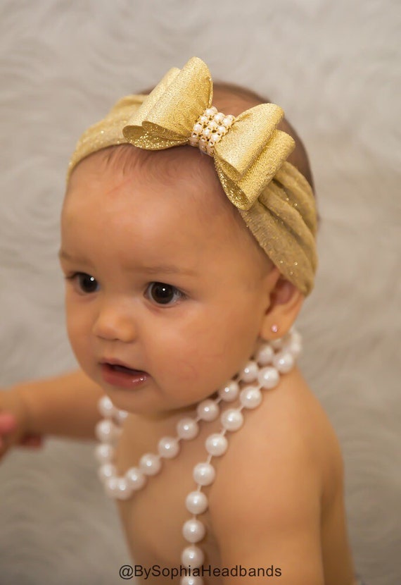 golden bow crochet headband with pearl for by allbabygirls gold baby headband gold pearl bow headband baby headband golden bow crochet headband with pearl for by allbabygirls gold baby headband gold pearl bow headband baby headband