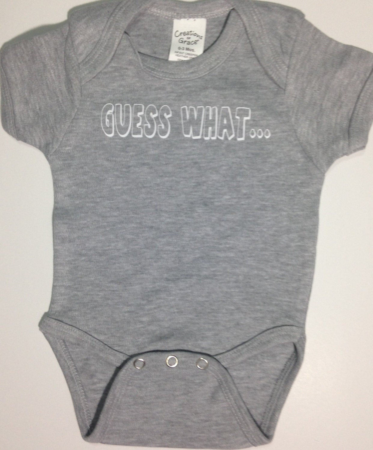 Pregnancy Announcement onesie new baby by RatticleBaby on Etsy