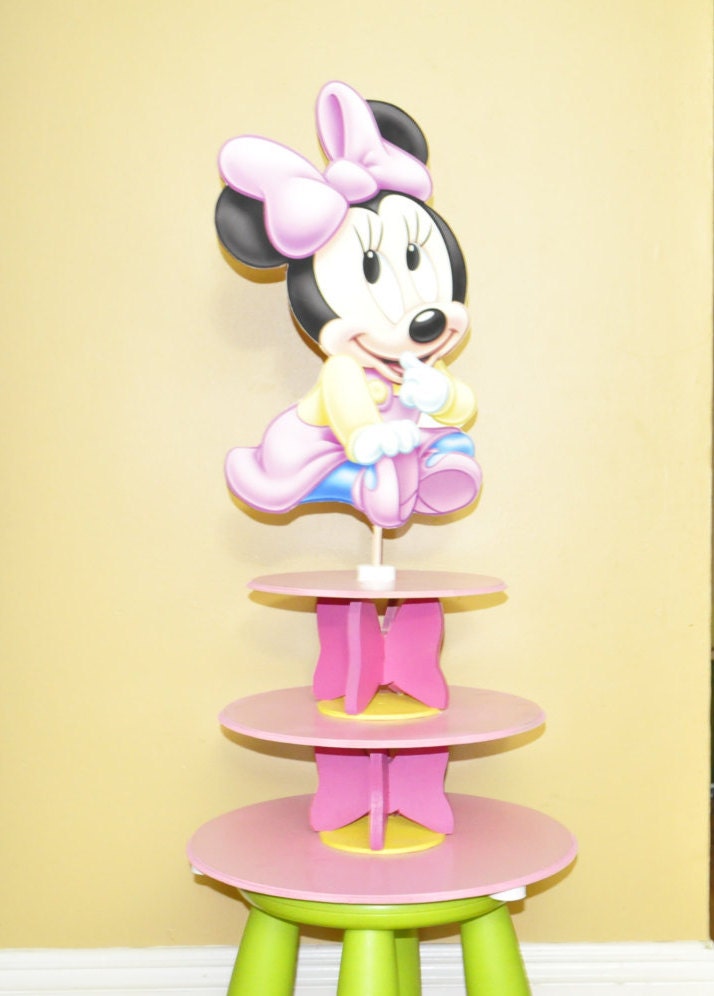 Minnie Mouse Cupcake Stand Baby Minne Mouse