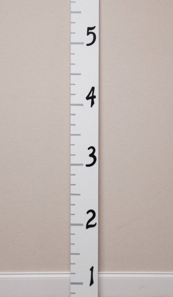 Wooden Wall Ruler by SassyFrassSupply on Etsy