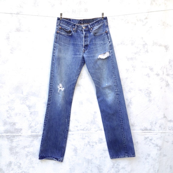 LEVIS 501 Waist 32 // Levi Boyfriend Jeans // Levi's High