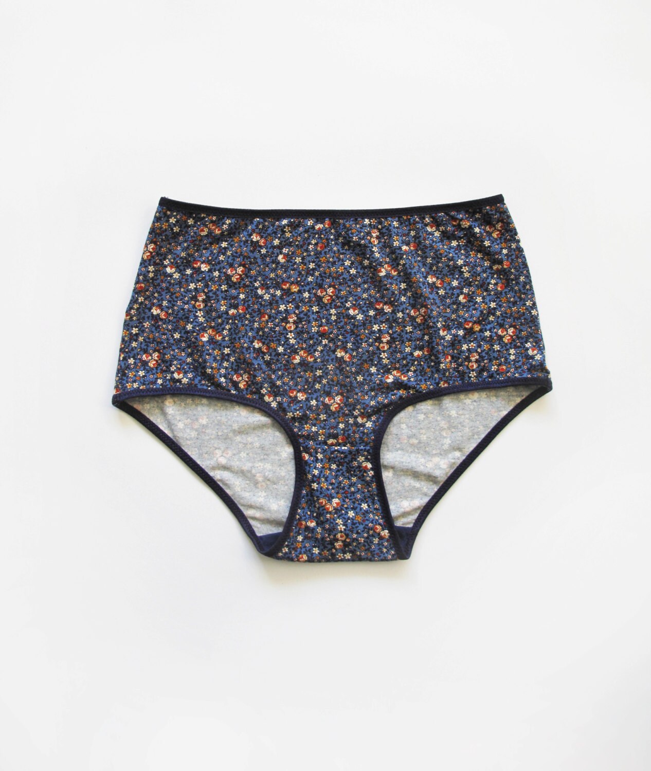 Vintage floral pattern High style Panties. Very by EgrettaGarzetta