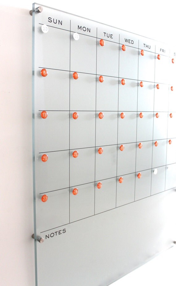 acrylic dry calendar diy erase with Erase Floating NOTES Dry Calendar MillcreekPress by Calendar