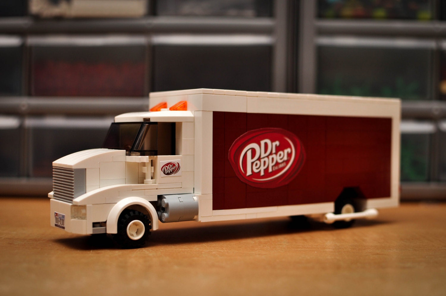 Custom City Soda Delivery Truck Model built by ABSDistributors