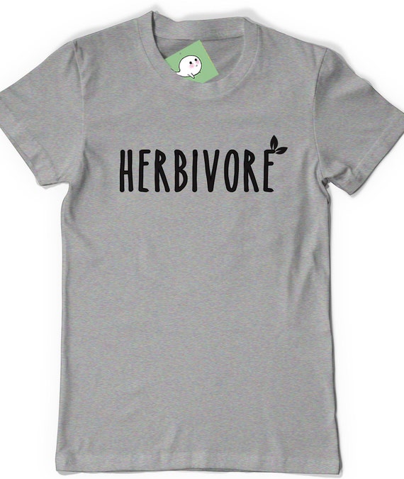 Herbivore TShirt T Shirt Tee Mens Ladies Womens by BoooTees
