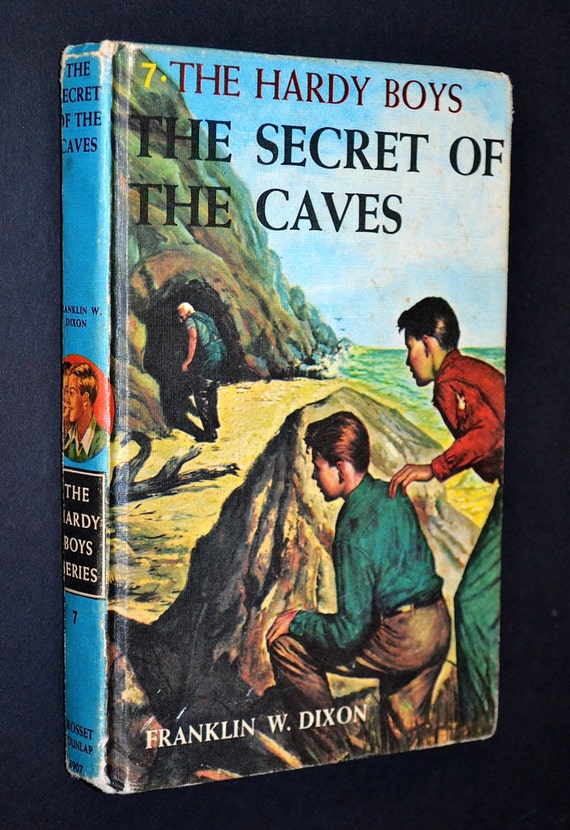 Items similar to The Secret of the Caves, Hardy Boys, Vintage Children ...
